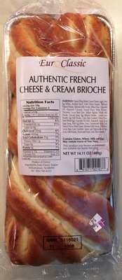 Authentic French Cheese&Cream Broche