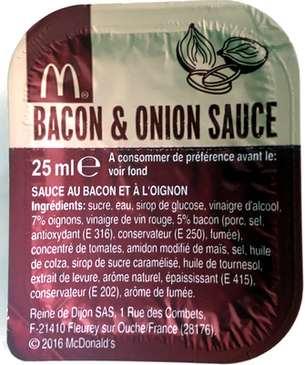 Bacon & Onion Sauce