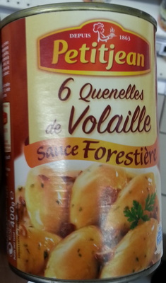 6 Quenelles de Volaille, Sauce Forestière