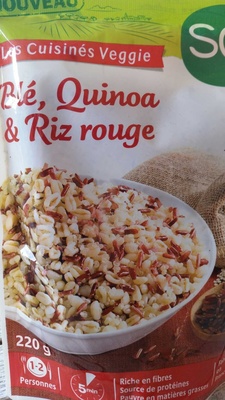 Blé, Quinoa & Riz rouge