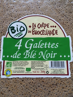 4 Galettes de Blé Noir