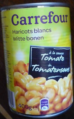 Haricots blancs à la sauce tomate