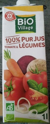 100 % pur jus tomate & légumes