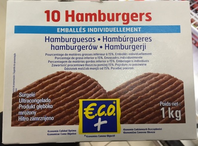 10 hamburgers