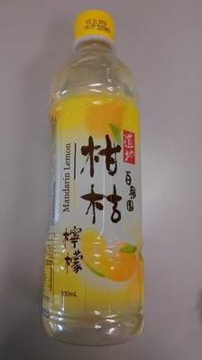 道地百果園柑桔檸檬果汁飲品