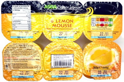 6 Lemon Mousse