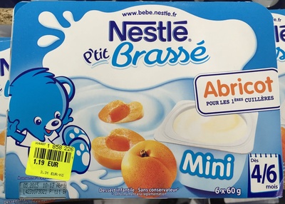 P'tit Brassé Mini Abricot