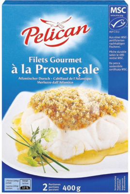 Filets Gourmet à la Provençale MSC Pelican 400g