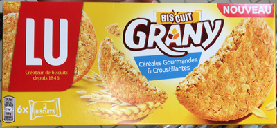 Biscuit Grany Céréales gourmandes & Croustillantes