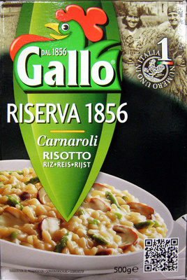Riz long pour Risotto Gallo