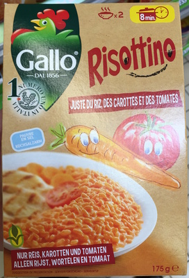 Risottino (riz, carottes, tomates)