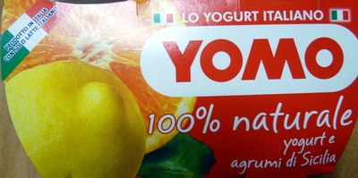 YOMO Yogurt e agrumi di Sicilia