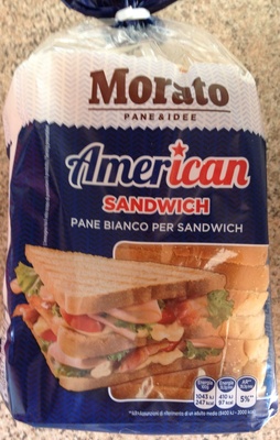 American sandwich Pane bianco per sandwich