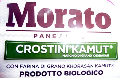 Morato - pane e idee - Crostini Kamut - prodotto biologico