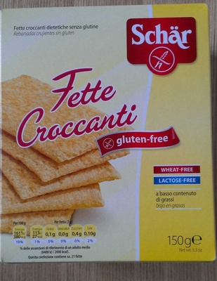 Fette Crocanti gluten-free