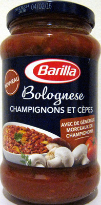 Bolognese champignons et cèpes Barilla