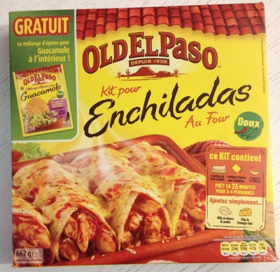 Kif pour Enchiladas au four