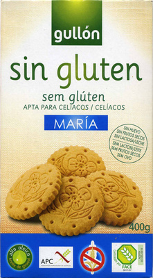 Galletas María sin gluten