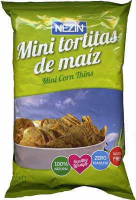 Mini tortitas de maíz