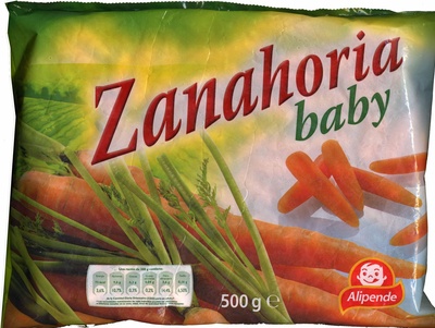 Zanahorias baby congeladas &quot;Alipende&quot;