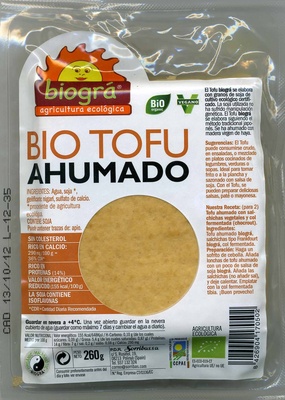 Tofu ecológico &quot;Biográ&quot; ahumado