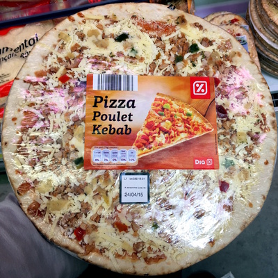 Pizza Poulet Kebab