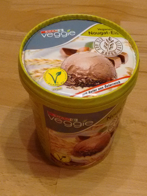 Veganes Nougat-Eis