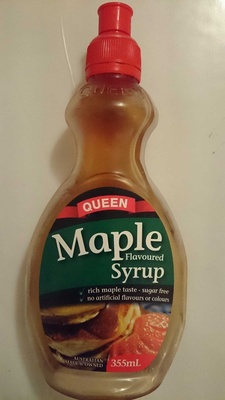 Queen Maple Flavoured Syrup