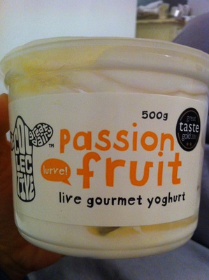 Passion fruit live gourmet yoghurt